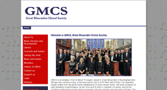 Desktop Screenshot of gmcsonline.co.uk